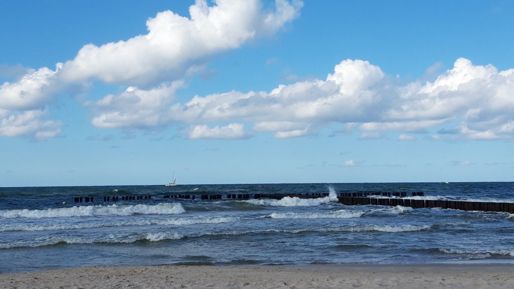 El Mar Báltico es una de las razones para ir a Polonia.