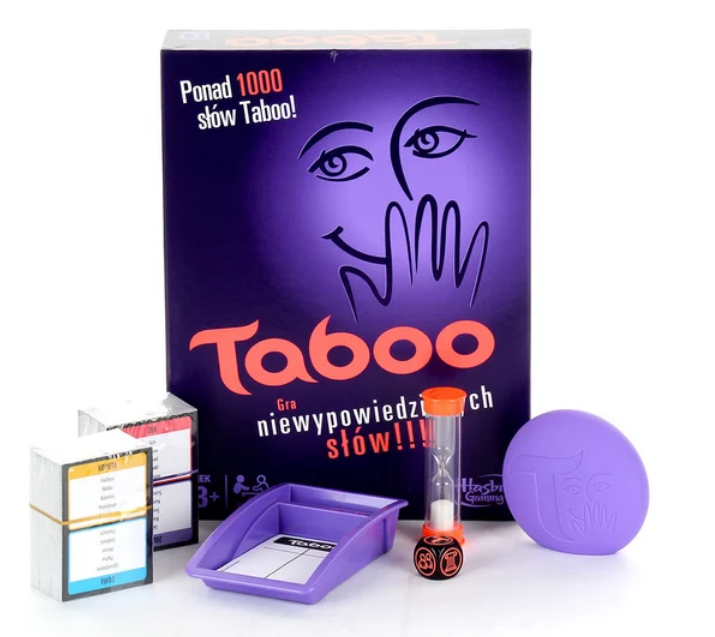 Ponad 10o0 słów Taboo! Taboo - gra niewypowiedzianych słów 